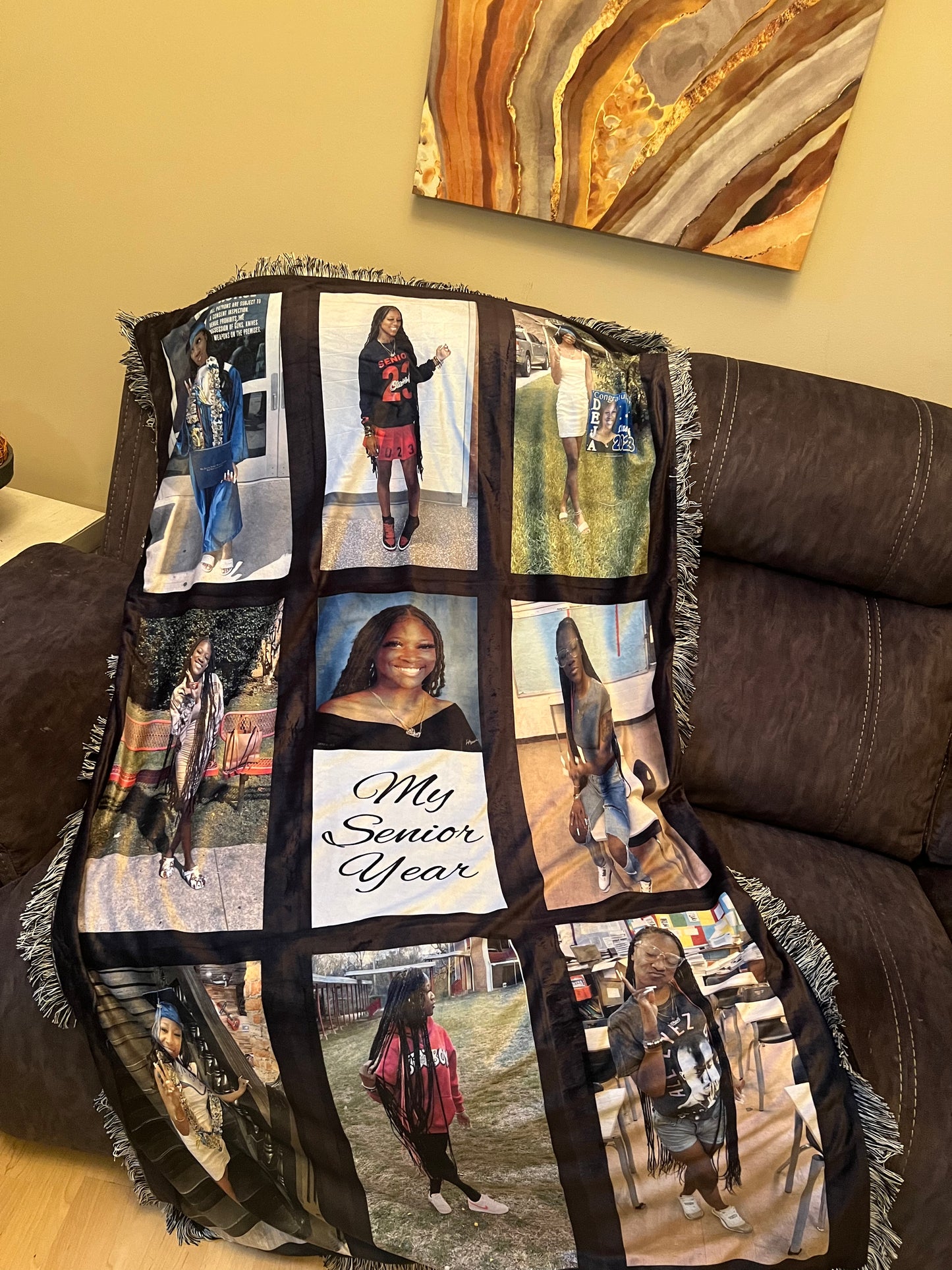 9 Panel Custom Blanket