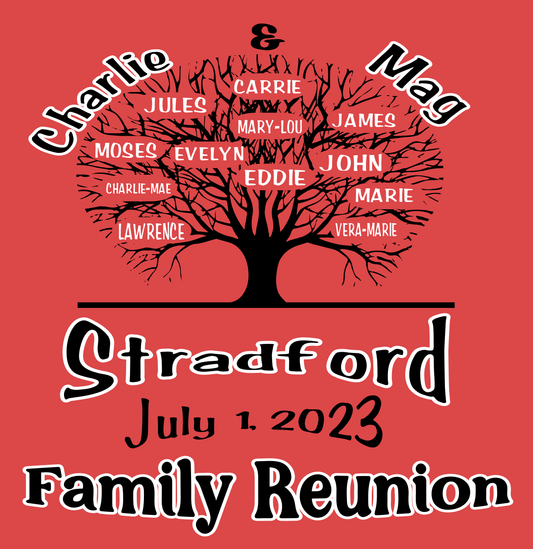 Stradford Family Reunion Tee Adult