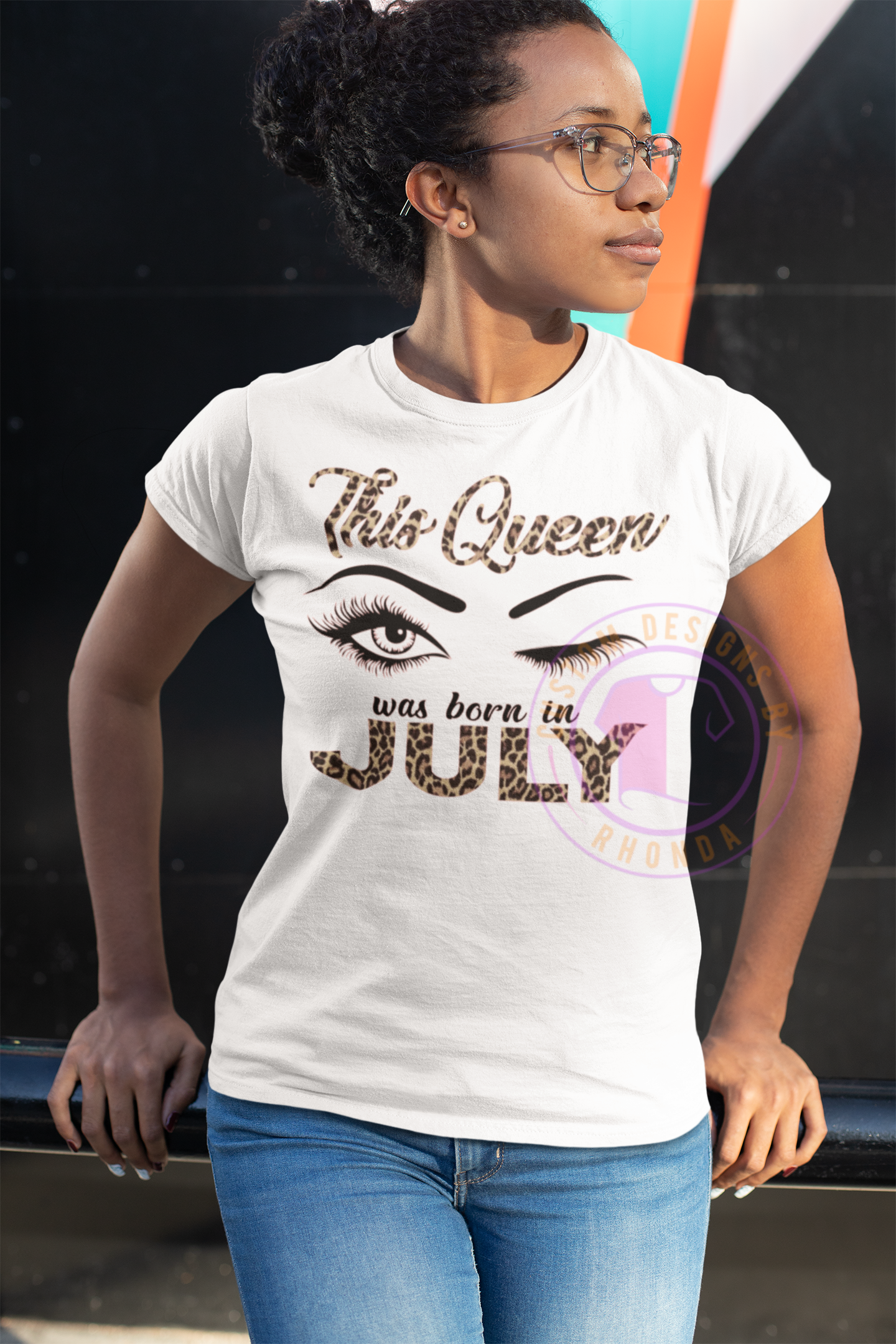 Queens Are Born in July Tee